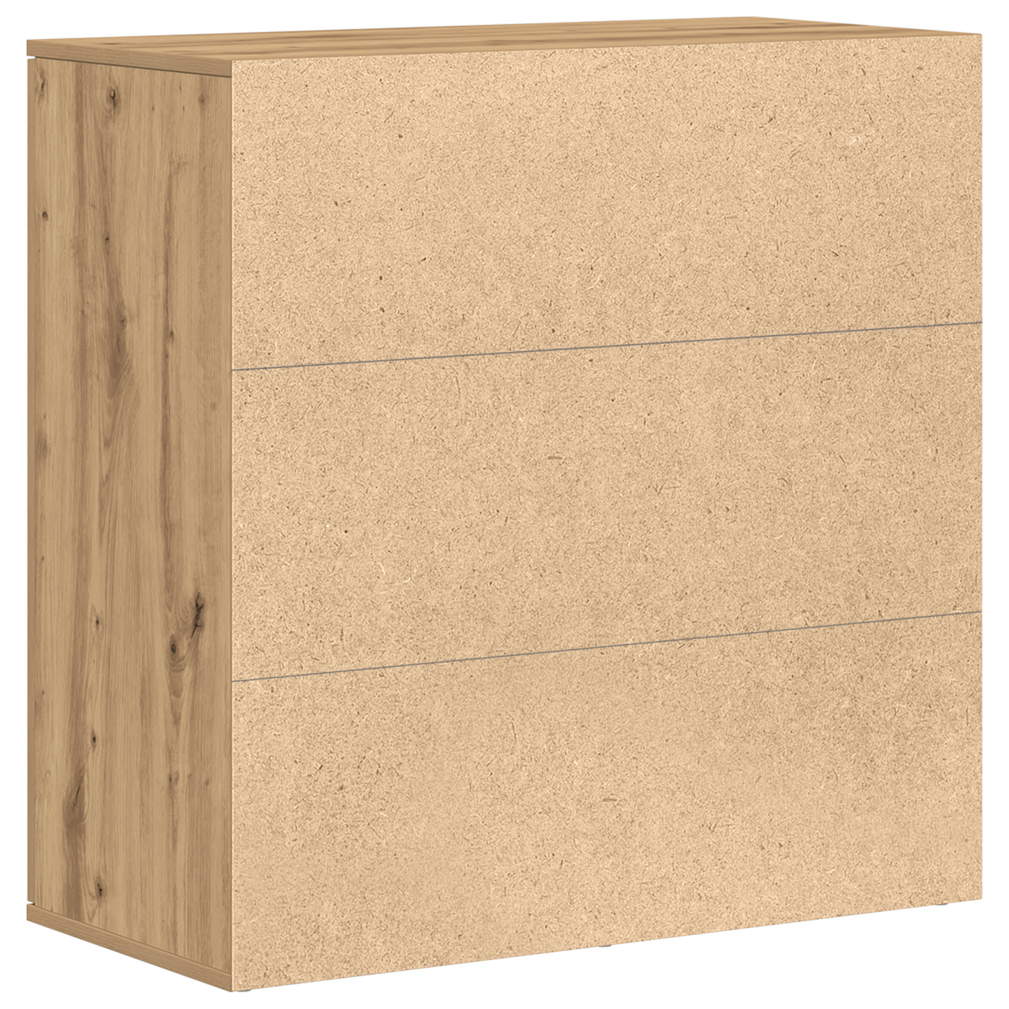 vidaXL Πλαϊνό γραφείο Artisan Oak 79 x 38 x 80 εκ. Επεξεργασμένο Ξύλο