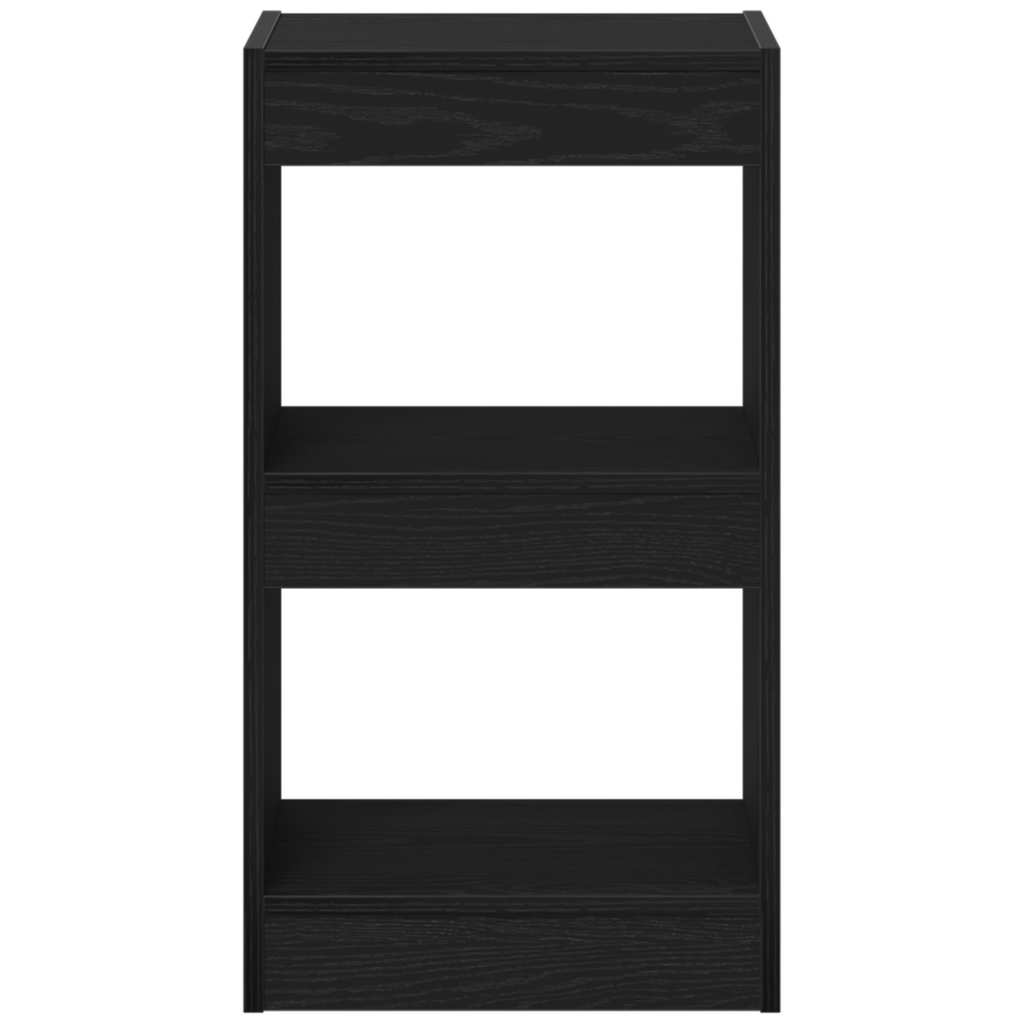 vidaXL Βιβλιοθήκη Μαύρη Οξυά 40 x 30 x 71,5 εκ. Επεξεργασμένο ξύλο