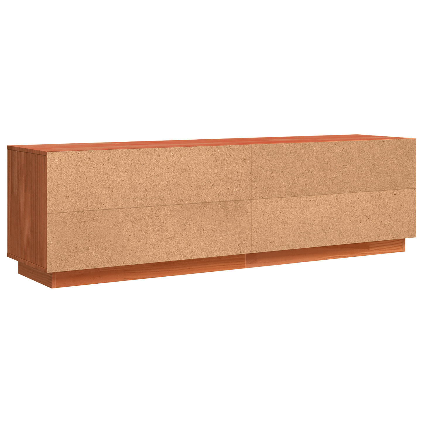 vidaXL Ντουλάπι TV Καφέ 156 x 37 x 45 εκ Επεξεργασμένο ξύλο
