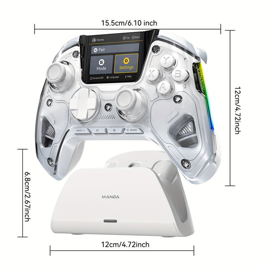 Wireless Gaming Controller Hall Effect